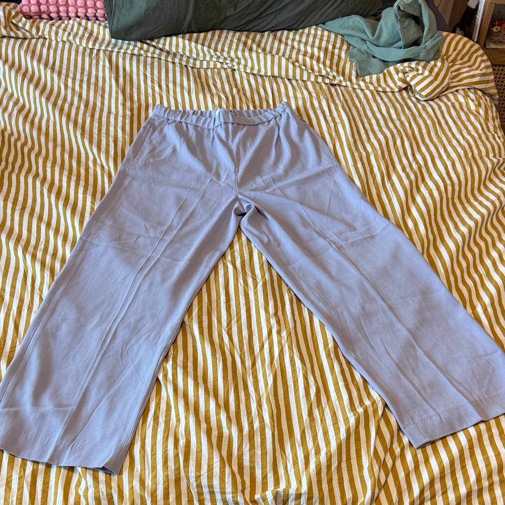 Babaton Lavender Wide-Leg Trousers